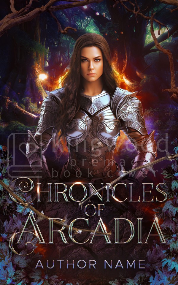 Chronicles of Arcadia - fantasy paranormal sci fi premade cover full