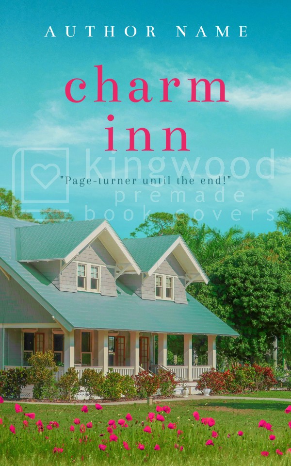 charm inn - small town romance premade book cover full